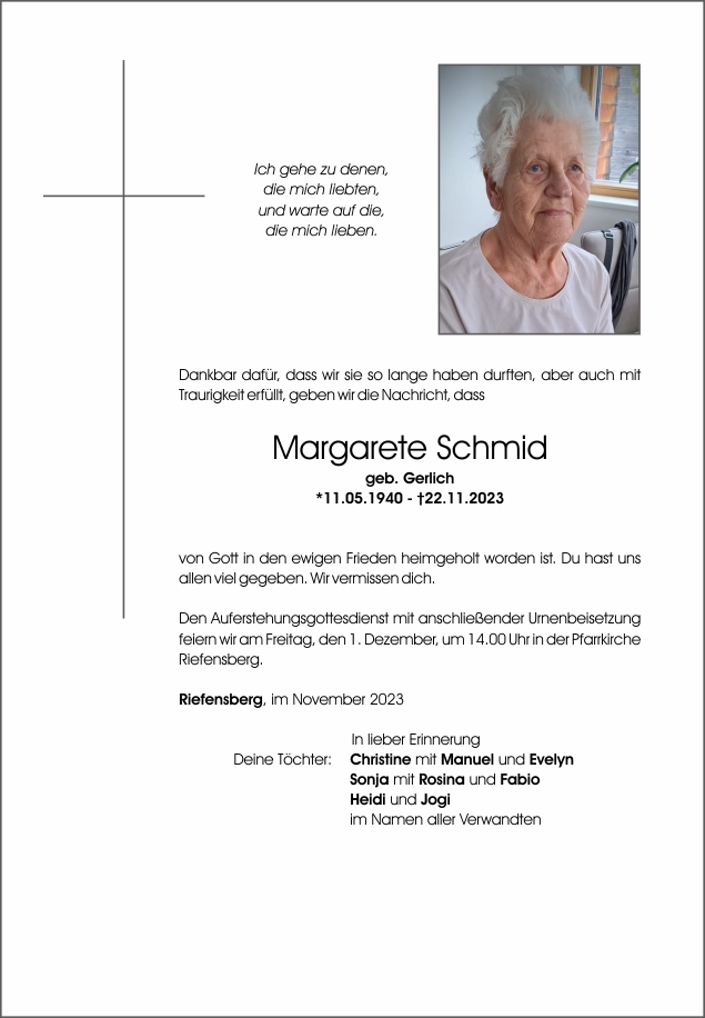 Margarete Schmid